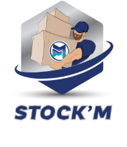 logo stock m orleans blanc